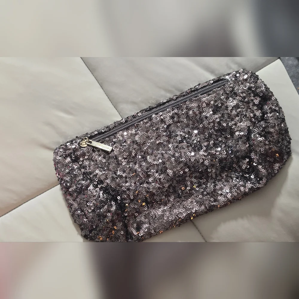 Victoria's Secret Black Sequin Mini Skirt